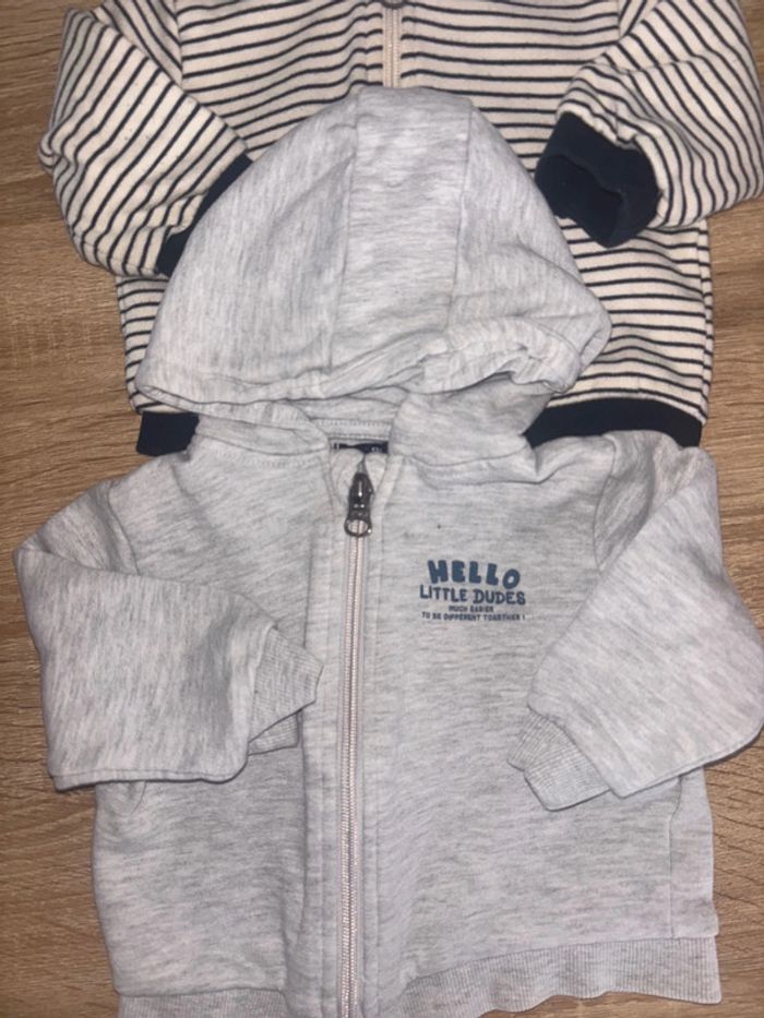 Veste à capuche 9 mois - photo numéro 2