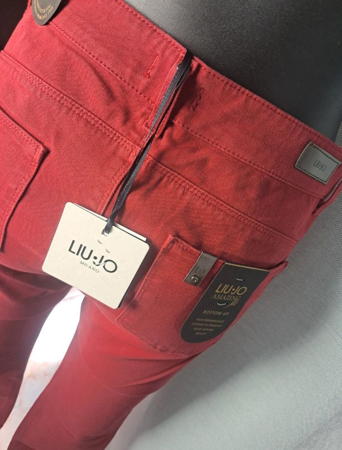 Liu Jo jean bordeau T.36/38 neuf - photo numéro 7