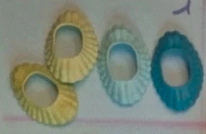 Lot jupette fée et plage nuance verte bleu