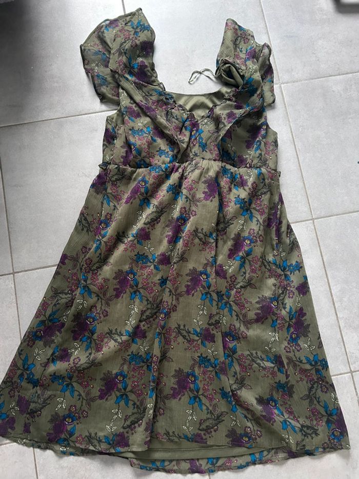 Superbe robe kaki - photo numéro 5