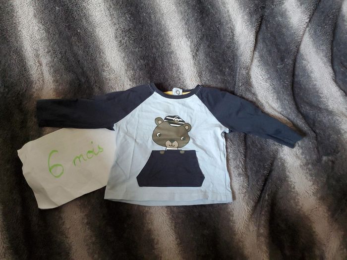 Tee-shirt manches longues 6 mois nba