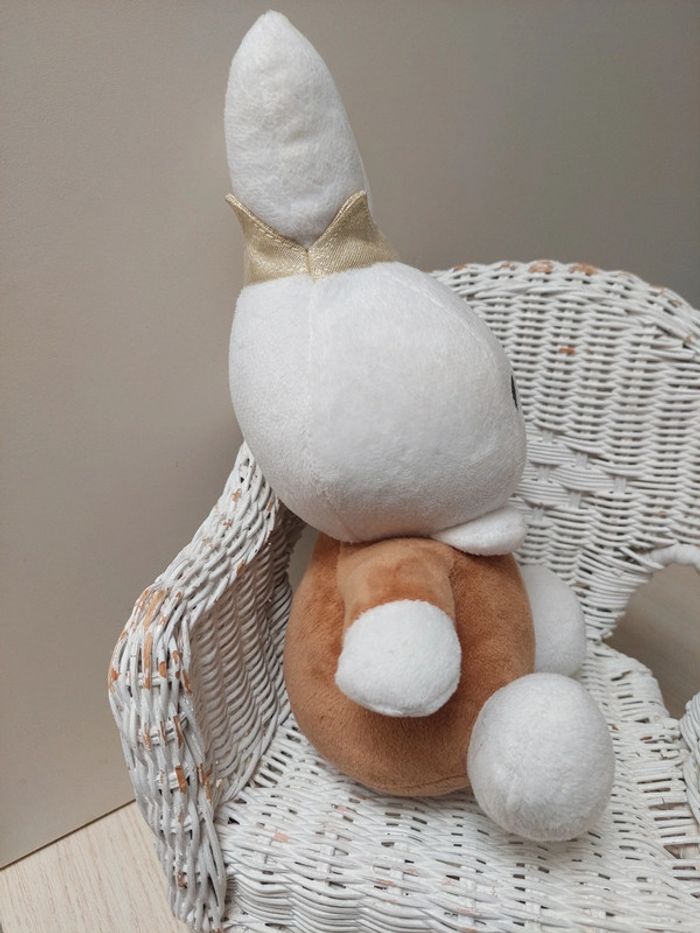 Tiamo - peluche lapin Miffy avec couronne - photo numéro 2