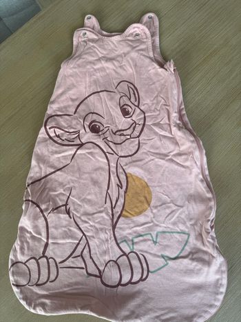 Gigoteuse Kiabi Disney rose 6/18 mois