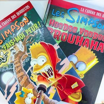 Lot 2 BD Les Simpson – La Cabane des Horreurs