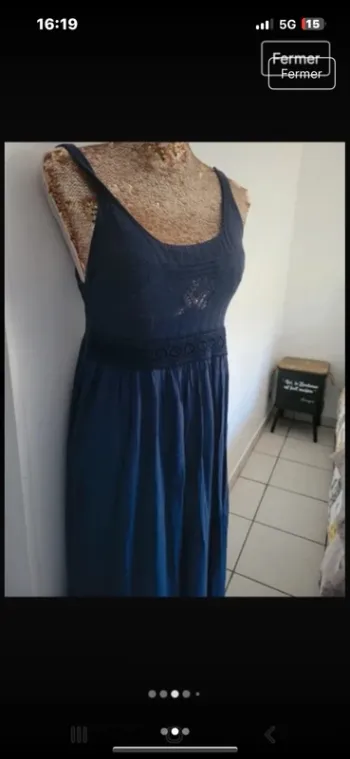 Robe marine extensible 46
