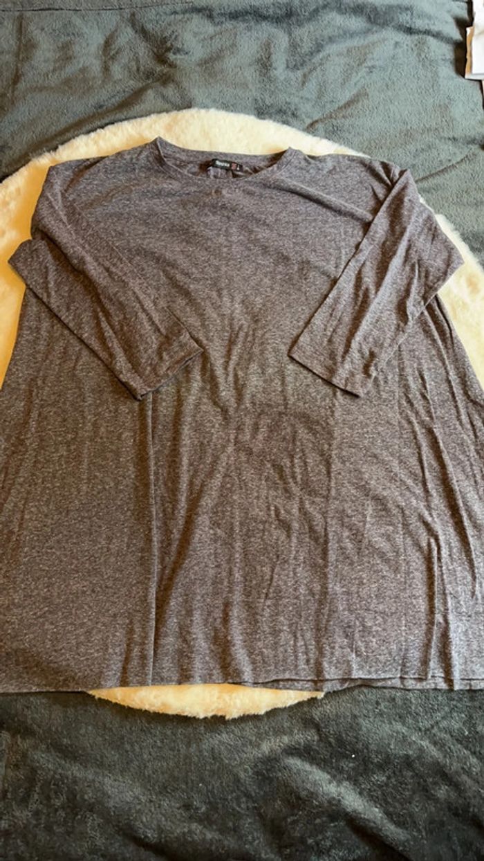 Tee shirt manches 3/4 bershka