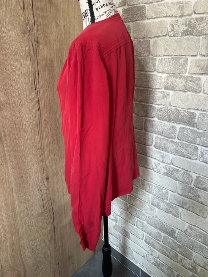 Chemisier rouge taille XL - photo numéro 2