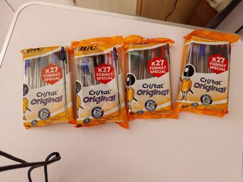 Stylos bics