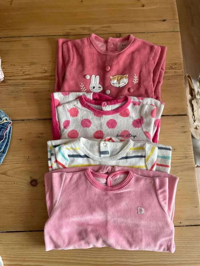 Lot pyjama 6 mois fille