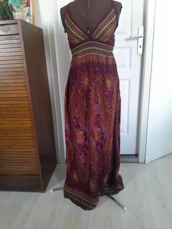 Jolie robe longue été dos nu