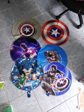 Ensemble ballons hélium Avengers neuf