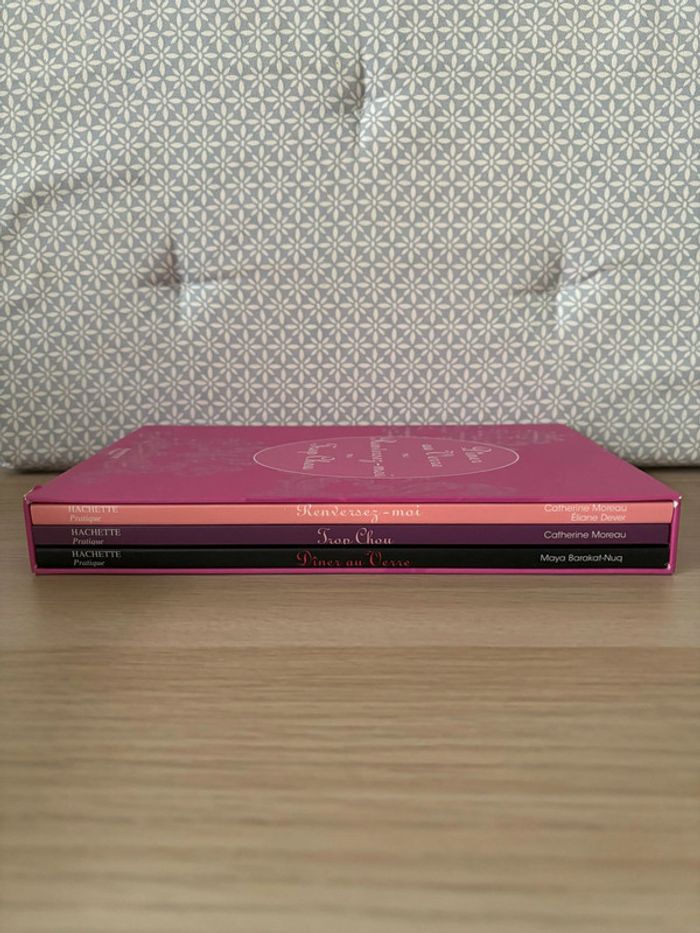 Coffret Hachette "Dîner au Verre / Renversez-moi / Trop Chou" - photo numéro 2