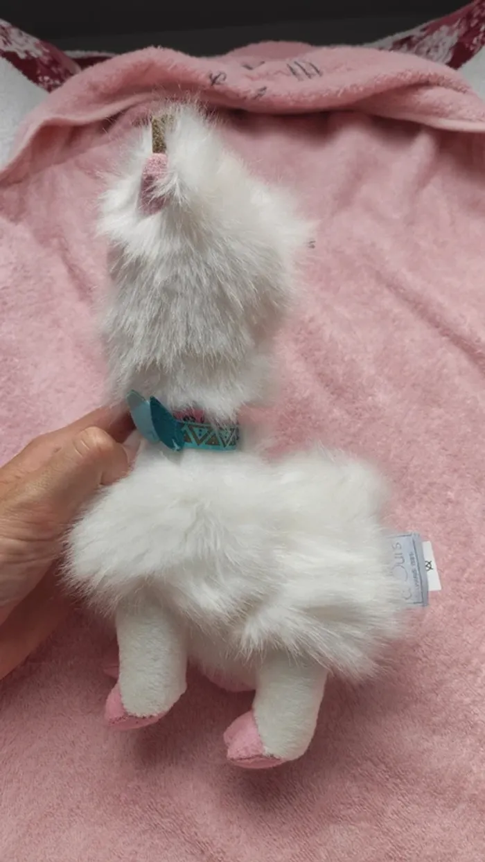 Histoire d'Ours
Peluche Lama 20cm - Blanc - photo numéro 3