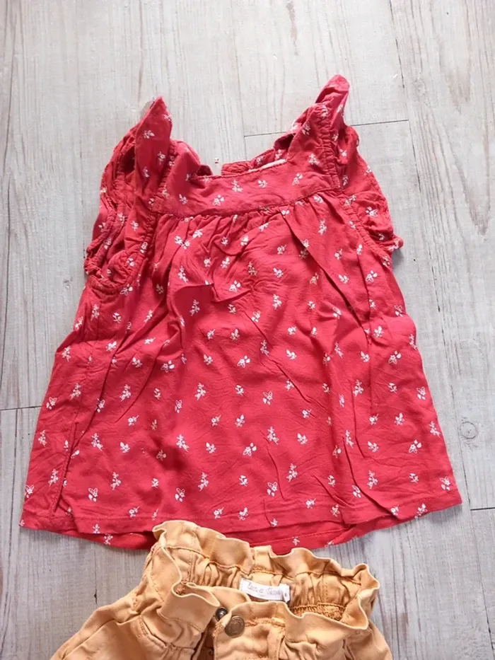 Ensemble short avec petit débardeur - photo numéro 2