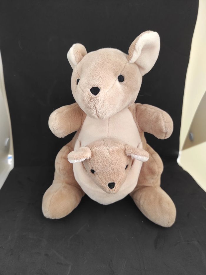 doudou peluche nature et découverte kangourou doudou mouchoir  #geektradedoudou