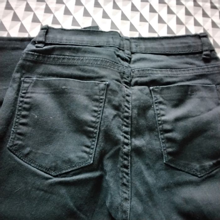 Jean skinny noir fille XS La Halle - photo numéro 4