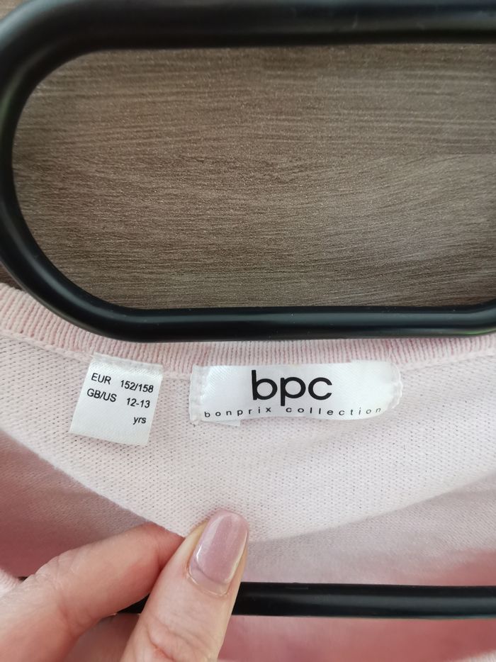 Gilet, cardigan rose 12-13 ans - photo numéro 3