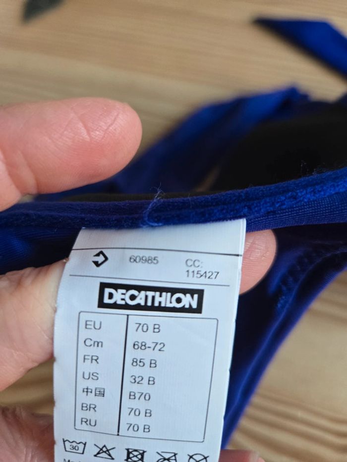 Haut de maillot de bain 85B decathlon - photo numéro 3