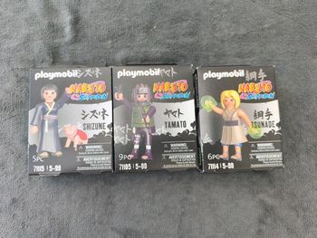 Lot de 3 Playmobil Naruto neuf