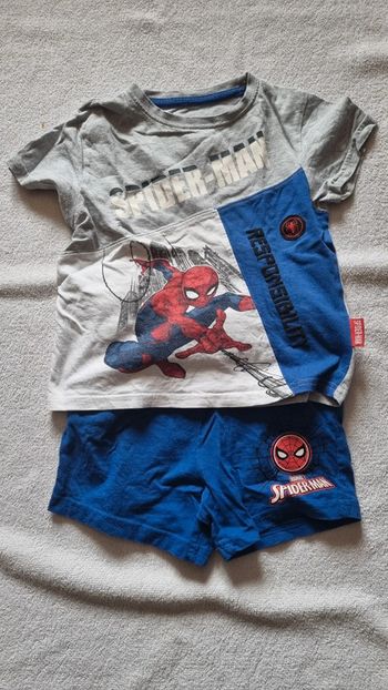 Ensemble spiderman marvel 4 ans