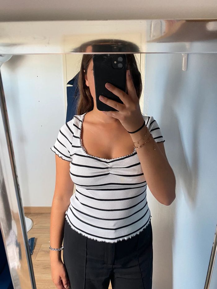 Tee-shirt rayé