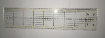 Regle de quilting regle japonaise 45*10cm