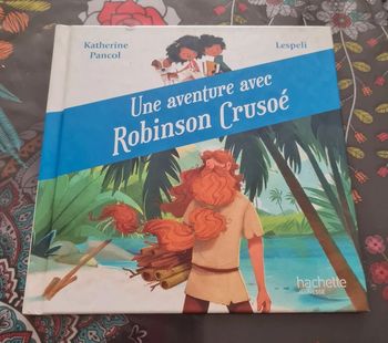 Livre Une aventure avec Robinson crusoé