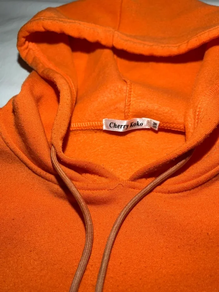 Pull à capuche orange cherry koko - photo numéro 6
