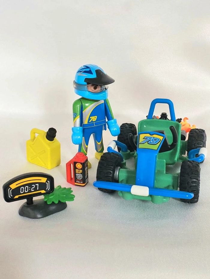 Playmobil pilote de karting 70292 - photo numéro 2