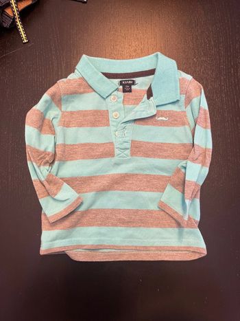 Polo manches longues Kiabi, 12 mois