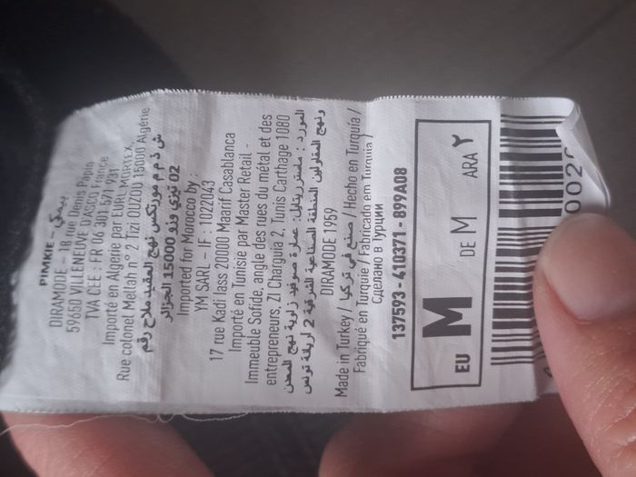 Débardeur original noir blanc Pimkie Taille M - photo numéro 7