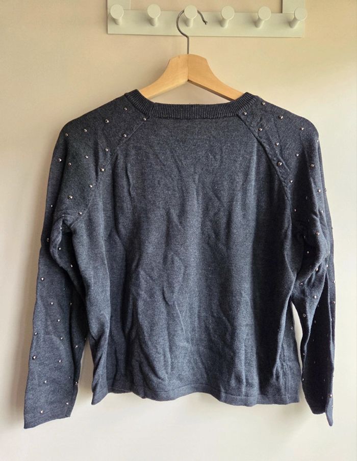 Pull gris perles edc by Esprit - raille XXS - photo numéro 5