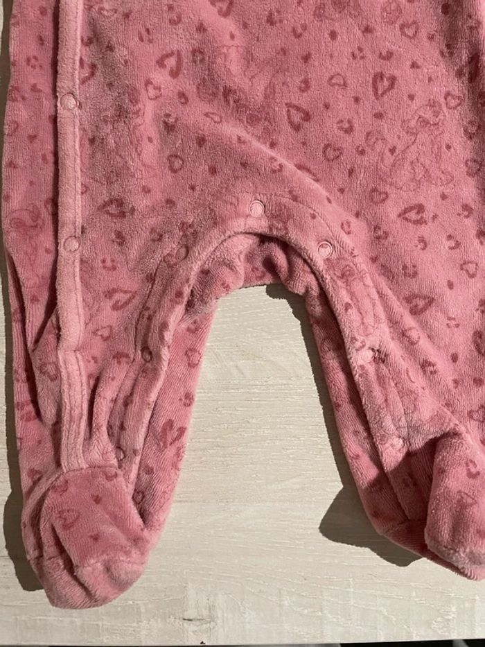 Lot de 2 pyjamas Roi Lion bébé en velour taille 3 mois Orchestra - photo numéro 5