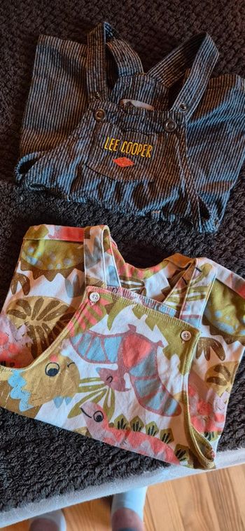 Salopette short 12 mois