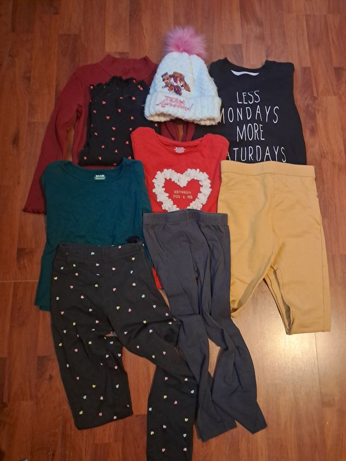 Lot de vêtements kiabi fille