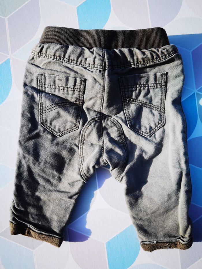 D1177 - pantalon garçon 3 mois - photo numéro 3