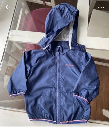 Veste imperméable mi saison - taille 6 mois