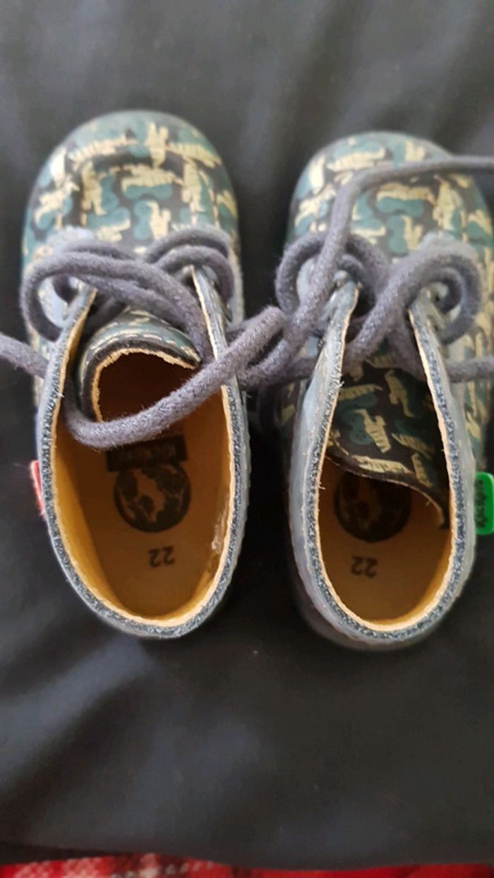 Bottillons de marche kickers cuir garçon p.22 - photo numéro 6