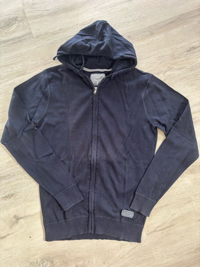 Gilet homme à capuche