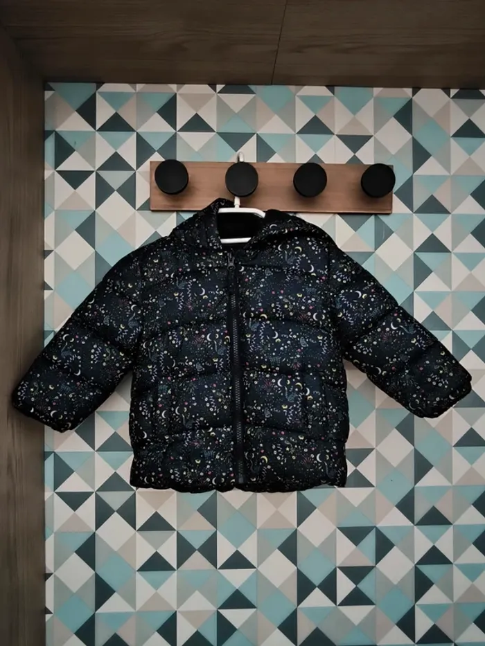 Doudoune Gémo à motifs 18 mois