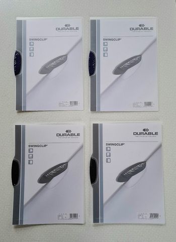 Lot de 4 classeurs