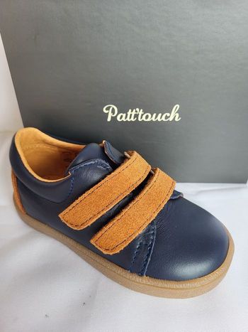 Basket en cuir garçon Point 22 Made in France 🇨🇵