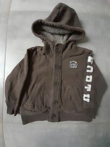 Gilet à capuche fourré Tape à l'oeil 4 ans