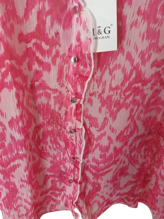 Magnifique blouse T.M neuve avec étiquette - photo numéro 3