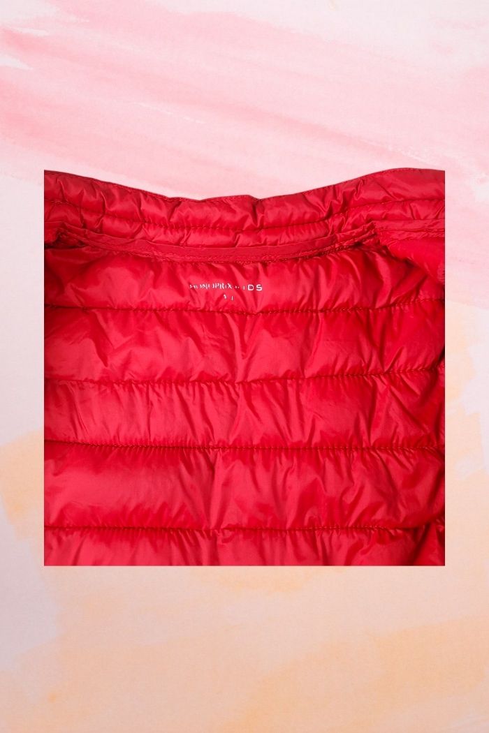 Doudoune rouge - photo numéro 5