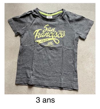Tee-shirt 3 ans