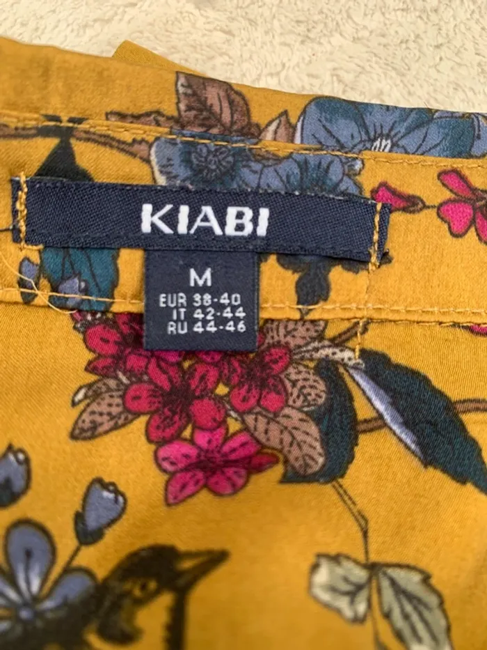 Chemise Kiabi taille Mfleur manches longues - photo numéro 7