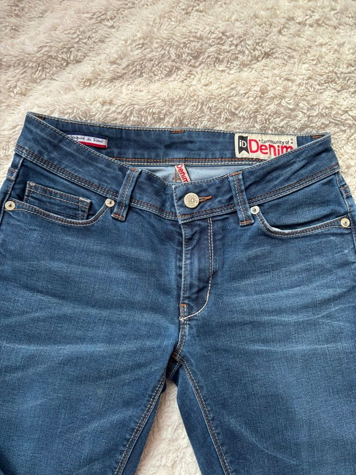 Jeans bleu coupe droite taille 25 - photo numéro 6