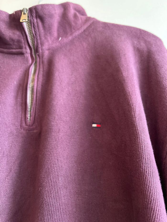 Pull mid-zip Tommy Hilfiger taille XL homme - photo numéro 2