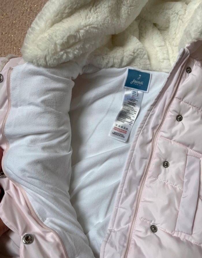 Combi pilote hiver bébé fille jacadi 6 mois - photo numéro 5